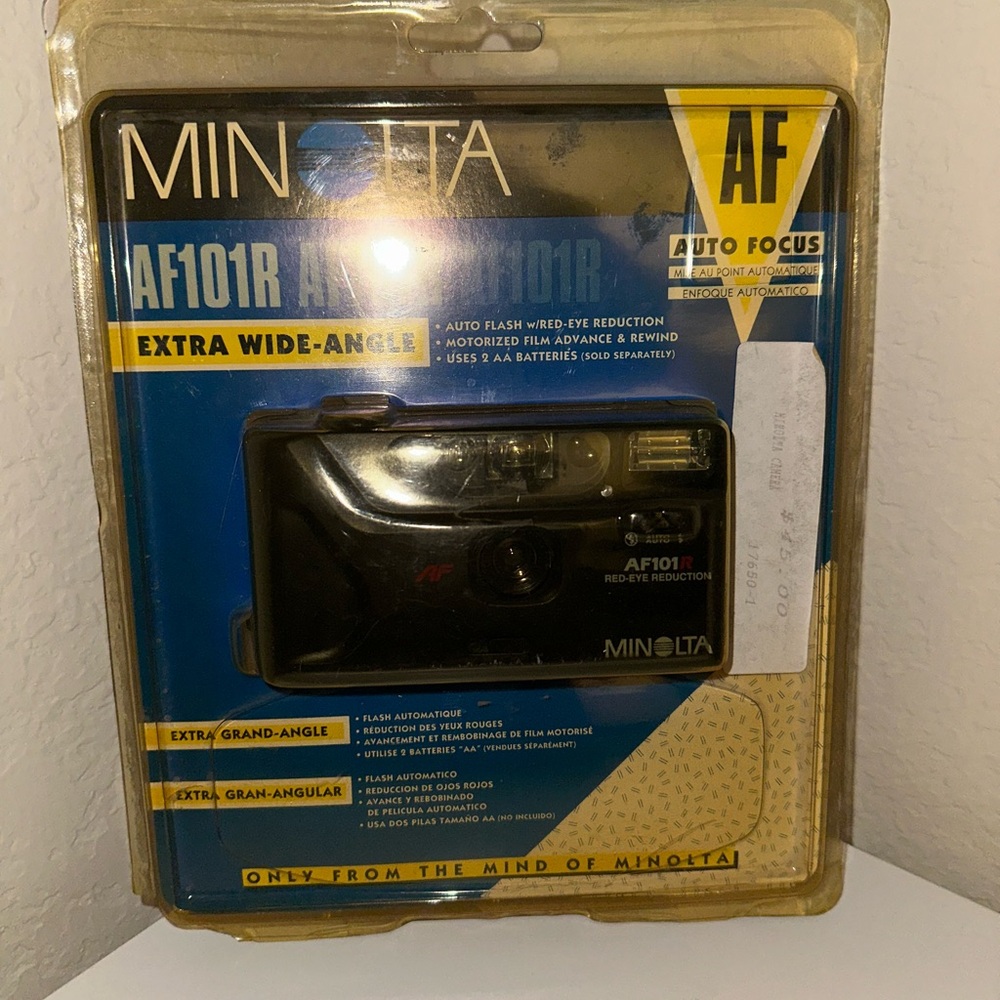 Minolta AF101R Black Film Camera